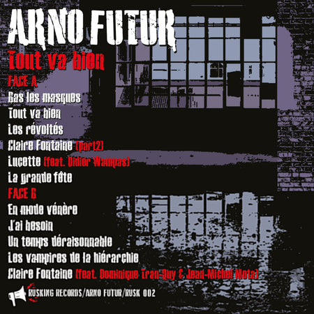 Tout va bien - Back Cover