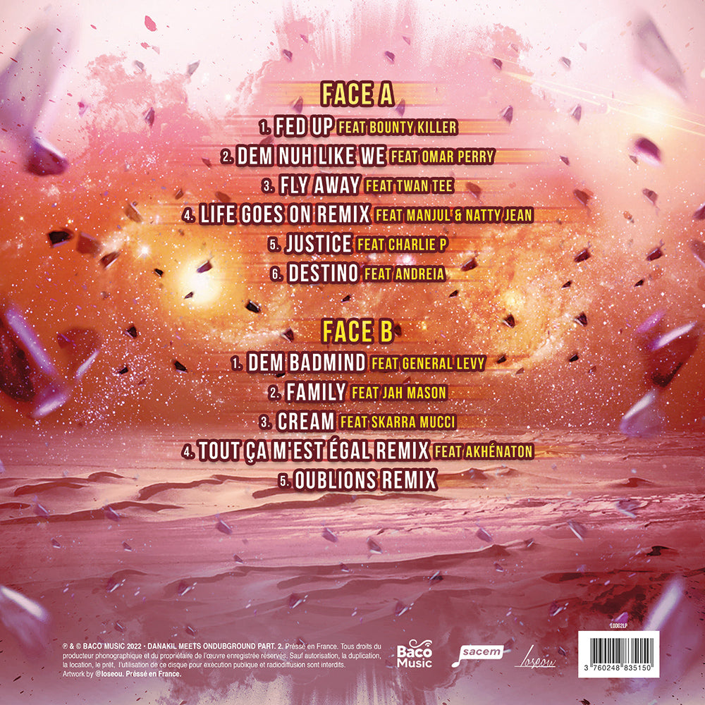 Danakil meets OnDubGround 2 - Back Cover