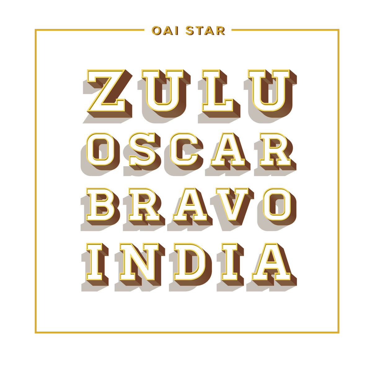 Zulu Oscar Bravo India - Front Cover