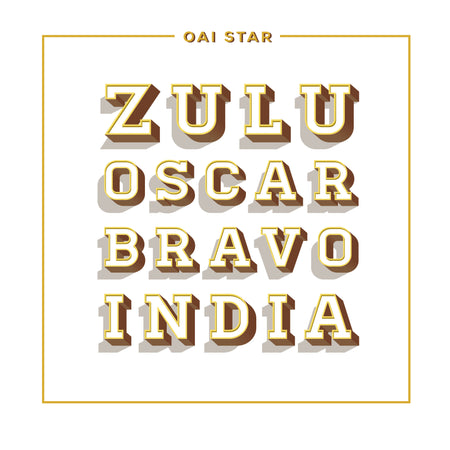 Zulu Oscar Bravo India - Front Cover