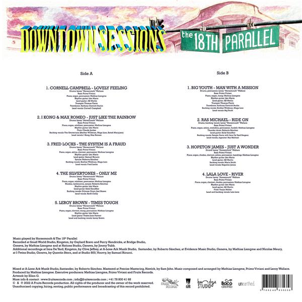 Downtown sessions - Front Cover