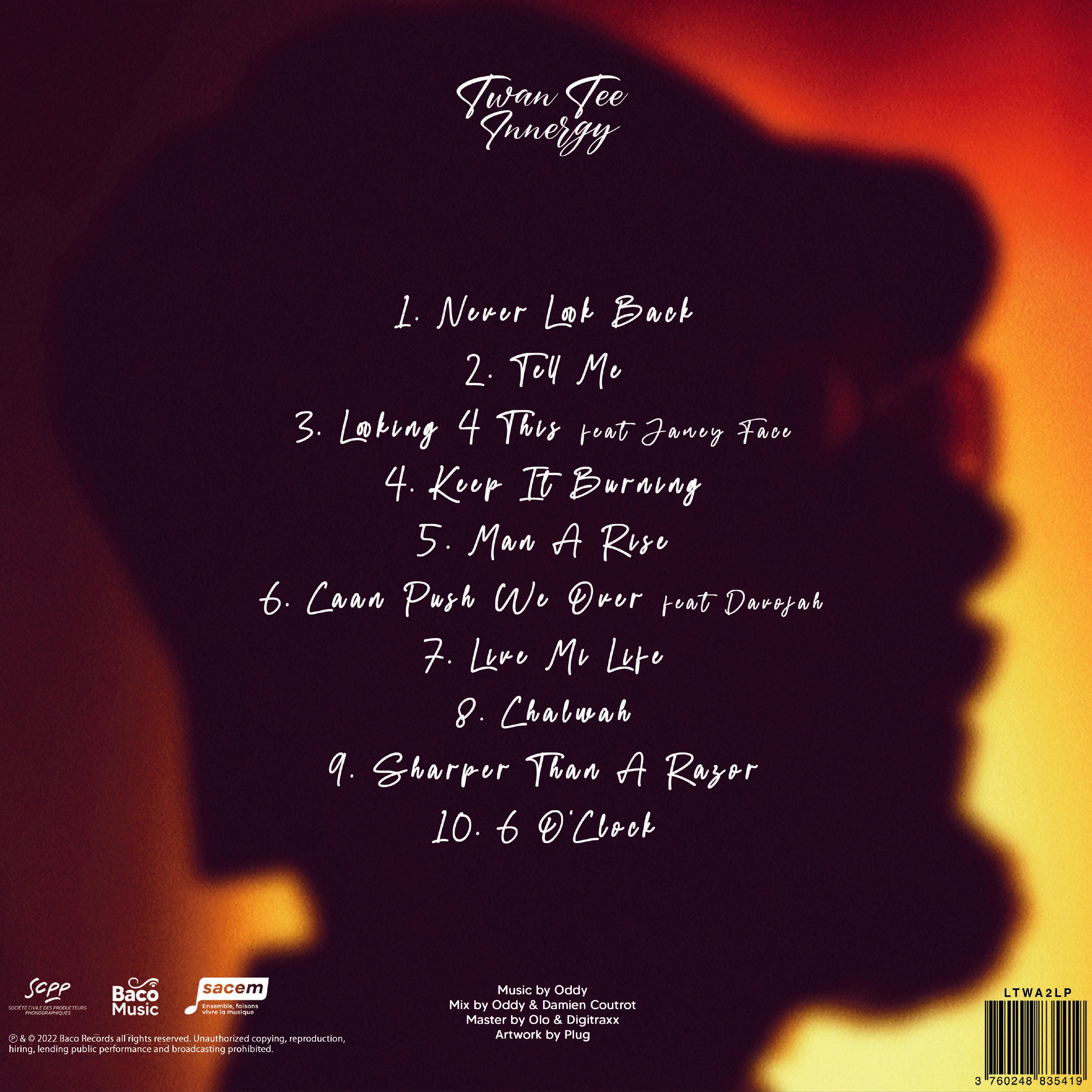 Innergy - Back Cover