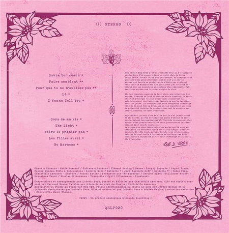 Du fond du coeur - Front Cover