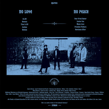 No Love No Peace - Back Cover