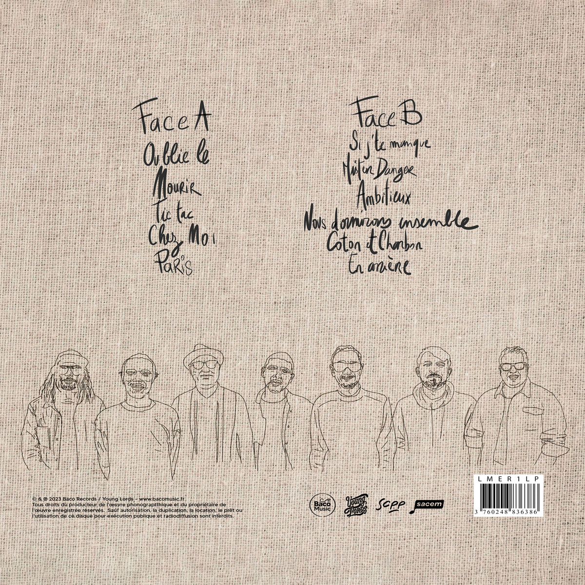 La Marseillaise - Back Cover