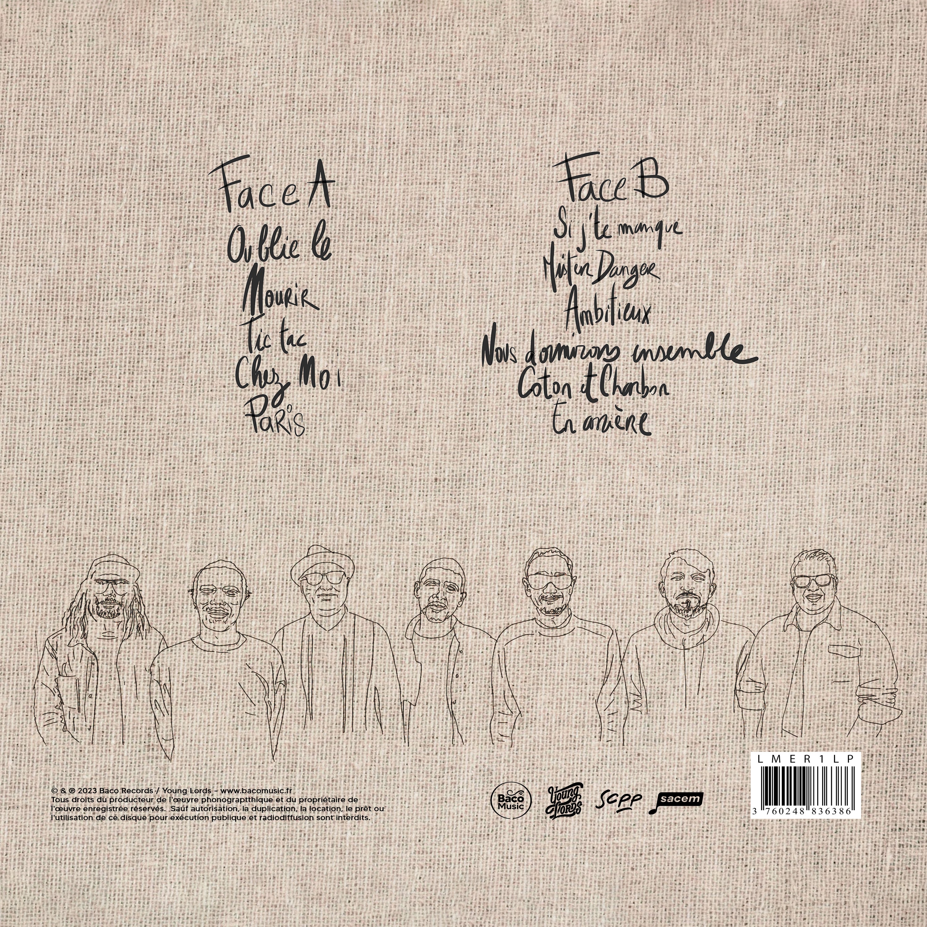 La Marseillaise - Back Cover