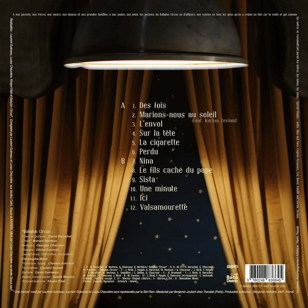 La belle étoile - Front Cover