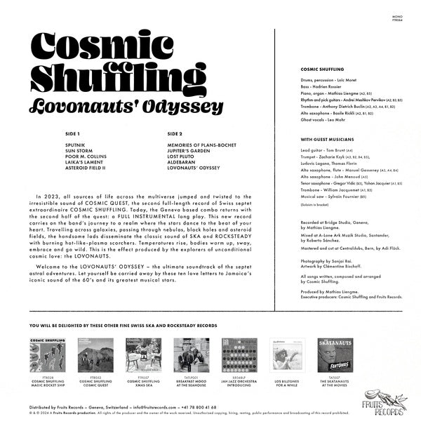 Lovonauts' Odyssey - Front Cover