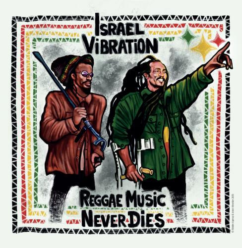 Reggae Music Never Dies - Front Cover