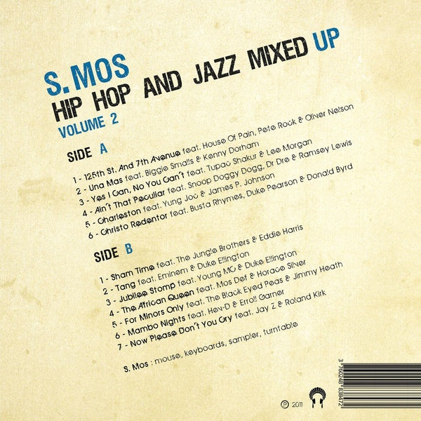 Hip Hop and Jazz Mixed Up Vol 2 - Front Cover