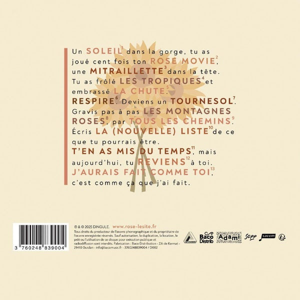 Rose Movie - Front Cover