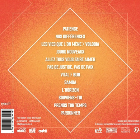 Patience - Front Cover