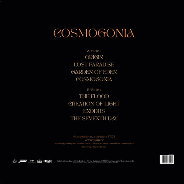 Cosmogonia - Vinyle - Front Cover
