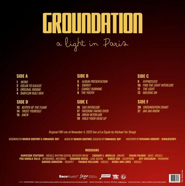A Light In Paris - Vinyle - Front Cover