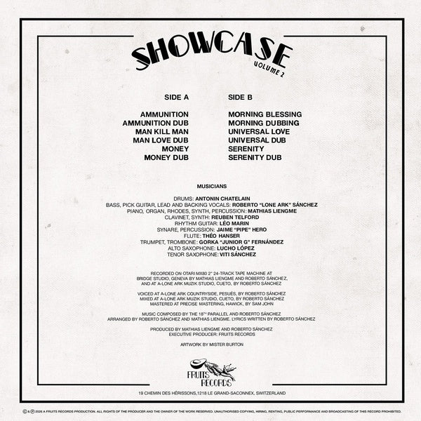 Showcase Volume 2 - Front Cover