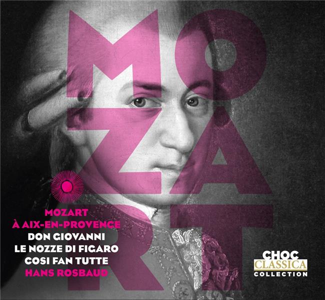 Mozart au Festival d'Aix-en-Provence Coffret - Front Cover