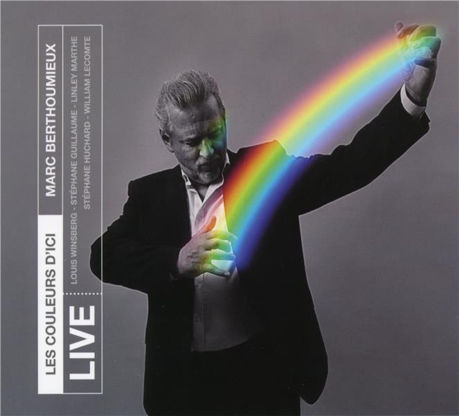 Les couleurs d'ici Live - Front Cover