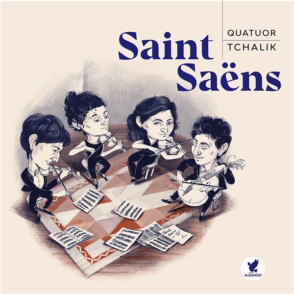 Saint-Saëns Quatuors à Cordes - Front Cover