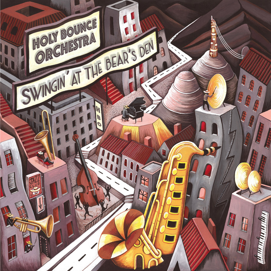 SWINGIN' AT THE BEAR'S DEN - Front Cover