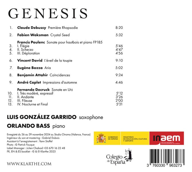 Genesis - Front Cover
