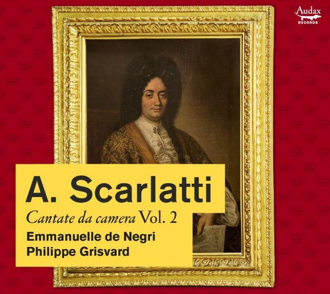 A. Scarlatti: Cantate da camera, Vol. 2 - Front Cover