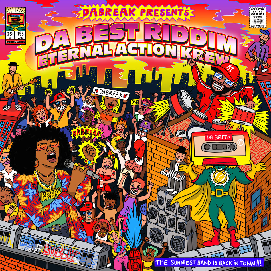 DA BEST RIDDIM ETERNAL ACTION KREW - Front Cover