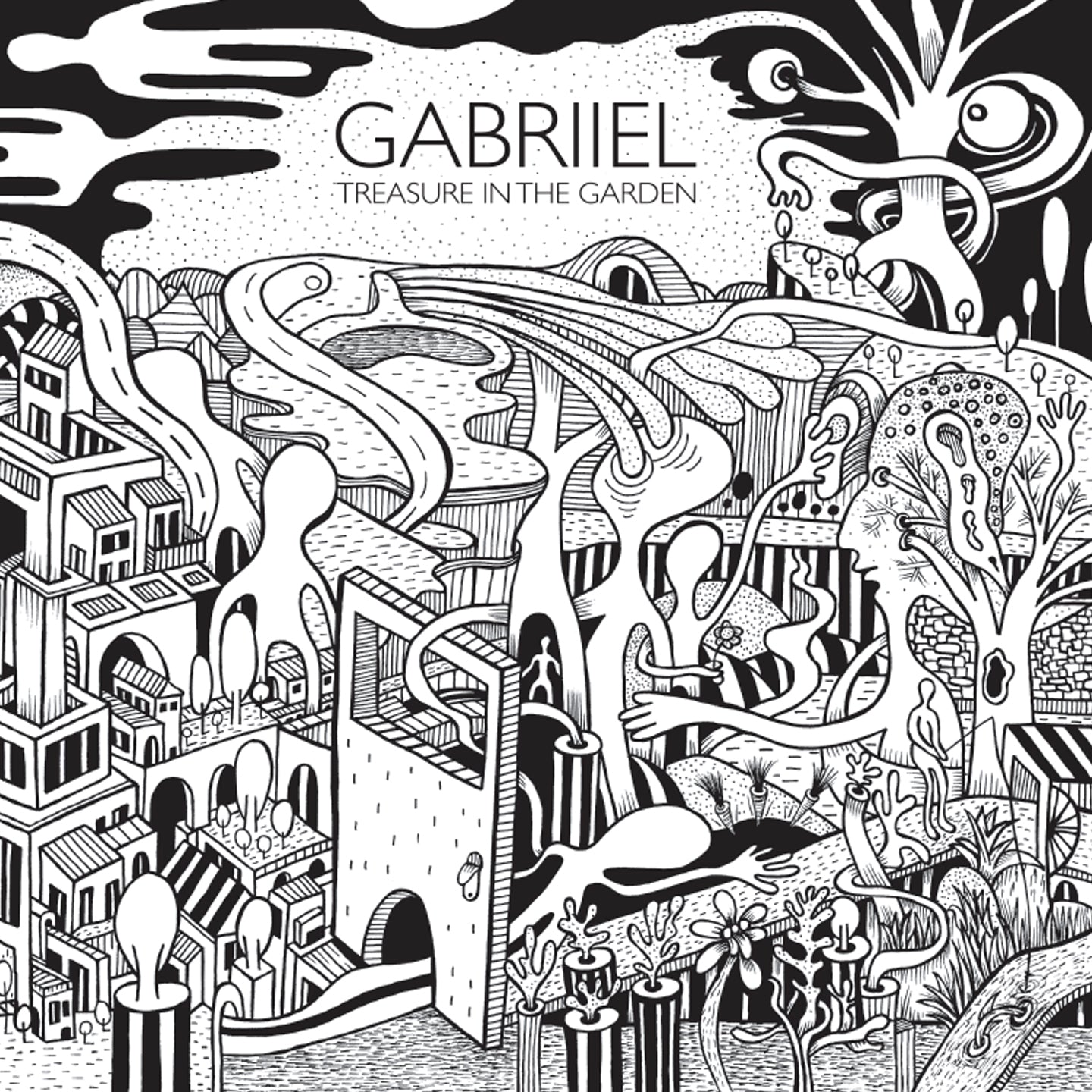 TREASURE IN THE GARDEN - Front Cover
