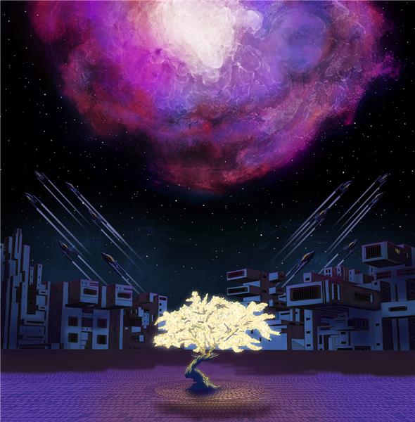 Puis Vient La Nuit/transparent Purple Vinyl - Front Cover