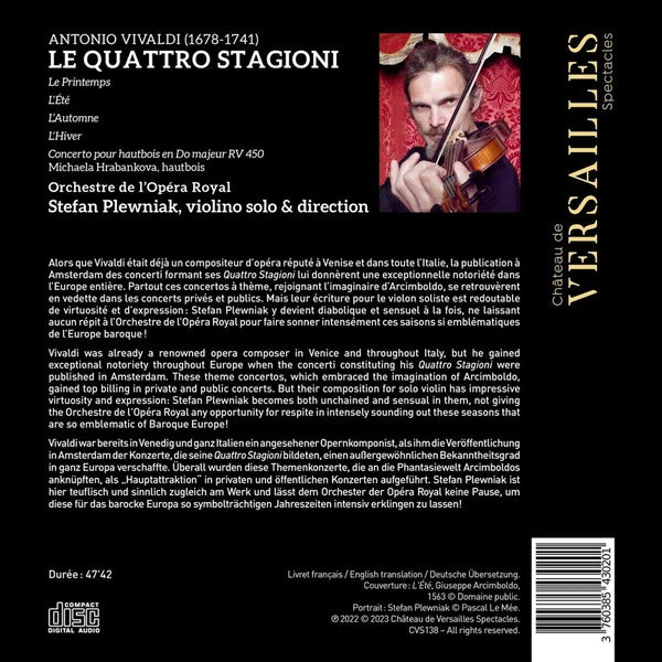 Le Quattro Stagioni - Front Cover