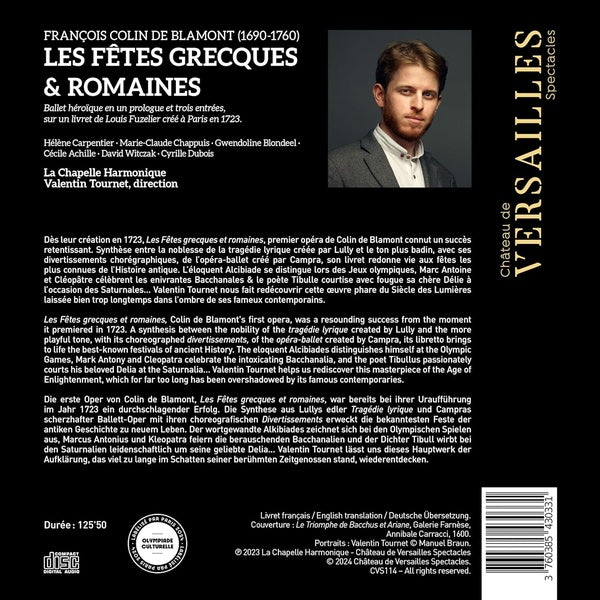 Les fêtes grecques et romaines - Front Cover