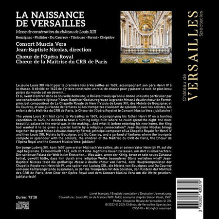 La Naissance de Versailles - Front Cover