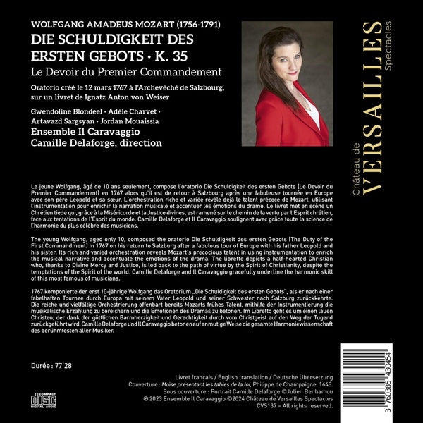 Die Schuldigkeit Des Ersten Gebots K. 35 - Front Cover