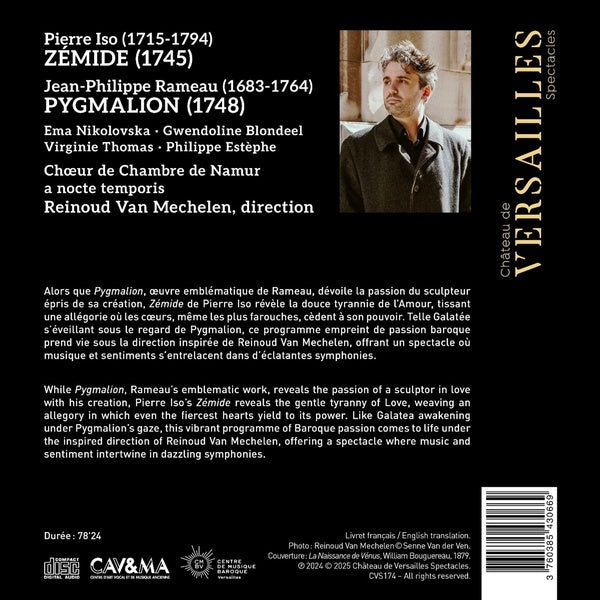 Rameau : Pygmalion - Iso : Zémide - Front Cover