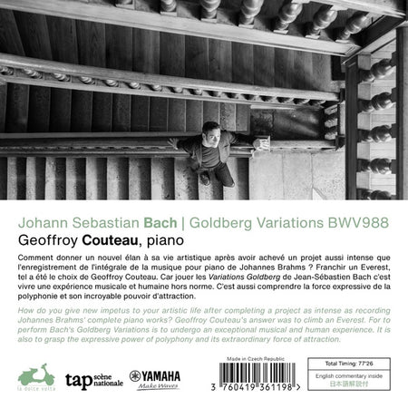 Goldberg Variations - Front Cover