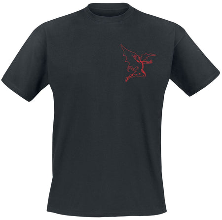 T-Shirt Manches courtes  de Black Sabbath - Cherub - S à XXL - pour Homme - noir - Black Sabbath
