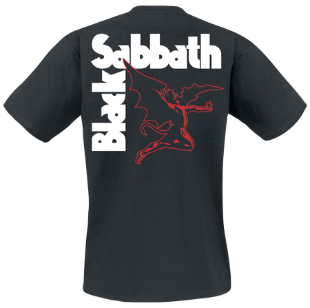 T-Shirt Manches courtes  de Black Sabbath - Cherub - S à XXL - pour Homme - noir - Black Sabbath - View 2
