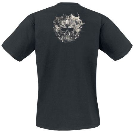 T-Shirt Manches courtes  de Kreator - Gods Of Violence-Skulls - M à XXL - pour Homme - noir - Kreator - View 2