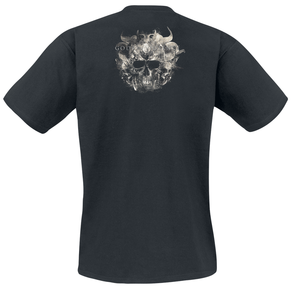 T-Shirt Manches courtes  de Kreator - Gods Of Violence-Skulls - M à XXL - pour Homme - noir - Kreator - View 2