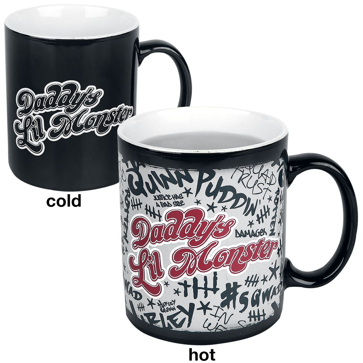 Mug  de Batman - Suicide Squad - Daddy's Lil' Monster - Mug Magique - pour Unisexe - multicolore - Batman