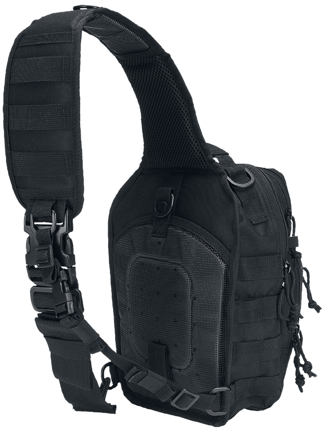 Sac à dos  de Brandit - US Cooper Sling - pour Unisexe - noir - Brandit - View 2