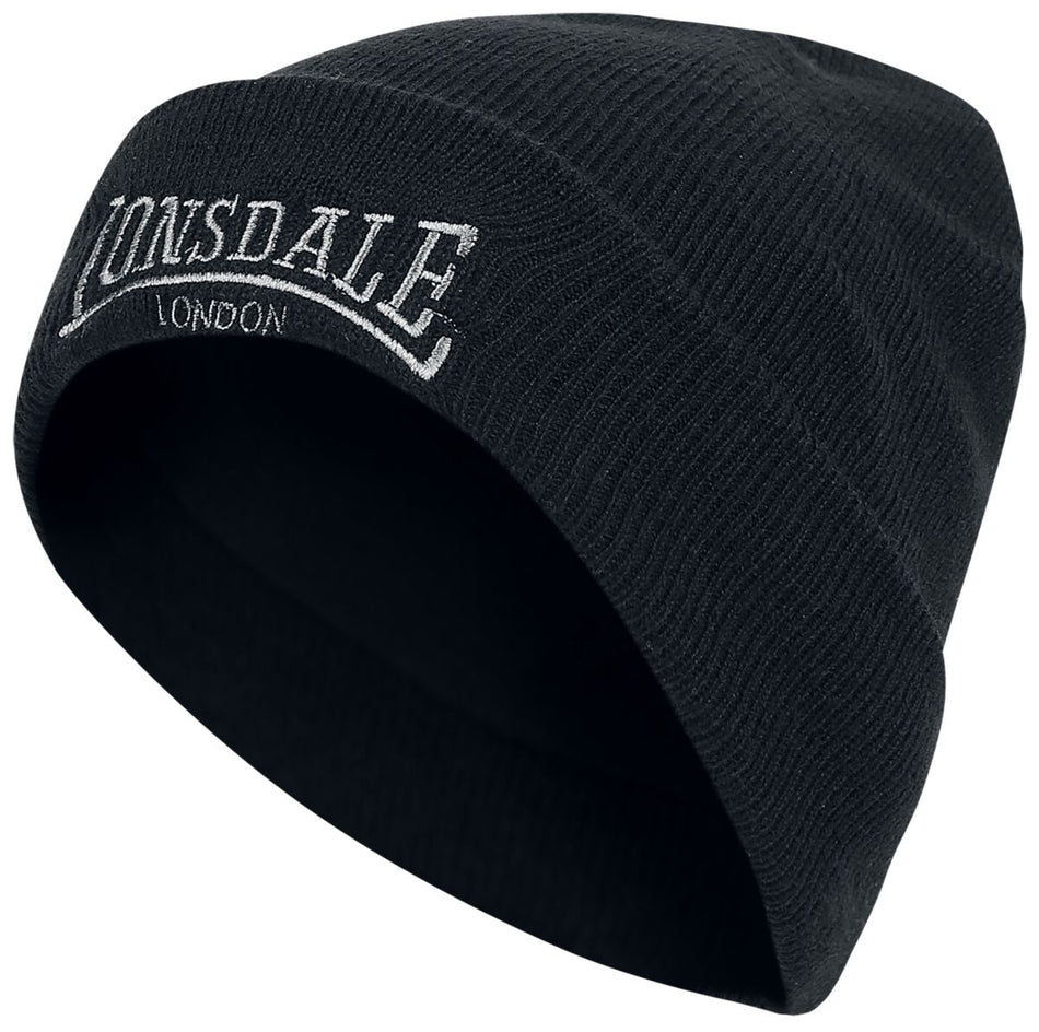 Bonnet  de Lonsdale London - Dundee - pour Unisexe - noir - Lonsdale London