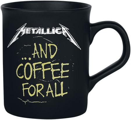 Mug  de Metallica - ... And Coffee For All - pour Unisexe - noir mat - metallica - View 2