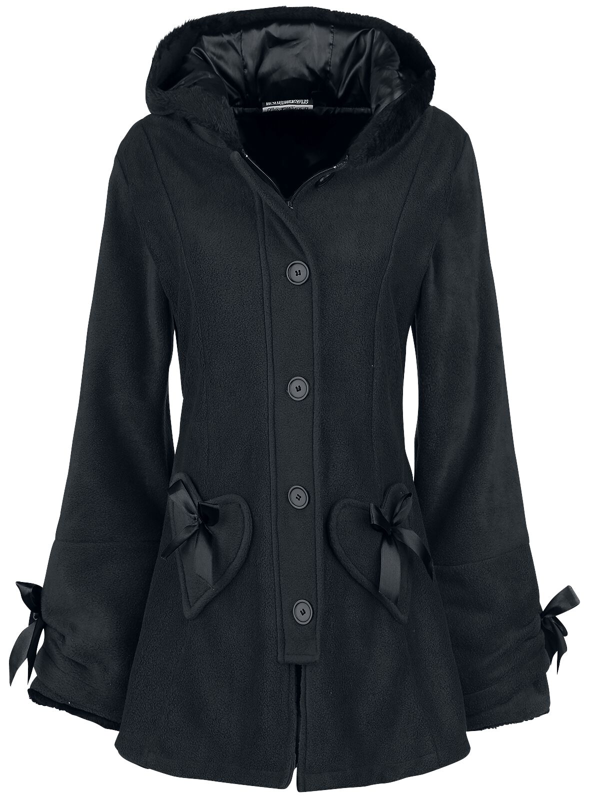 Manteau court  de Poizen Industries - Manteau Alison - XS à 5XL - pour Femme - noir - Poizen Industries