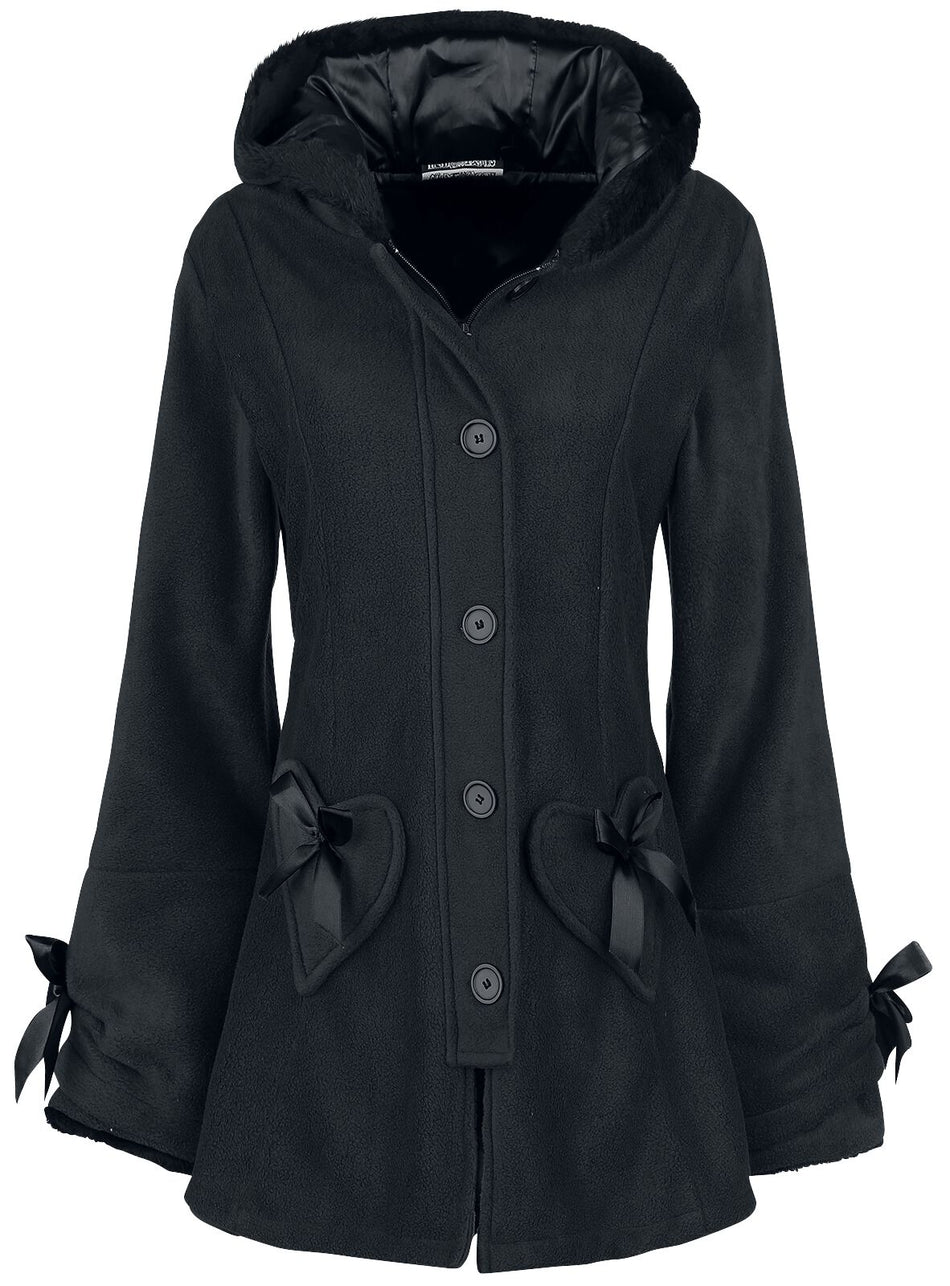 Manteau court  de Poizen Industries - Manteau Alison - XS à 5XL - pour Femme - noir - Poizen Industries