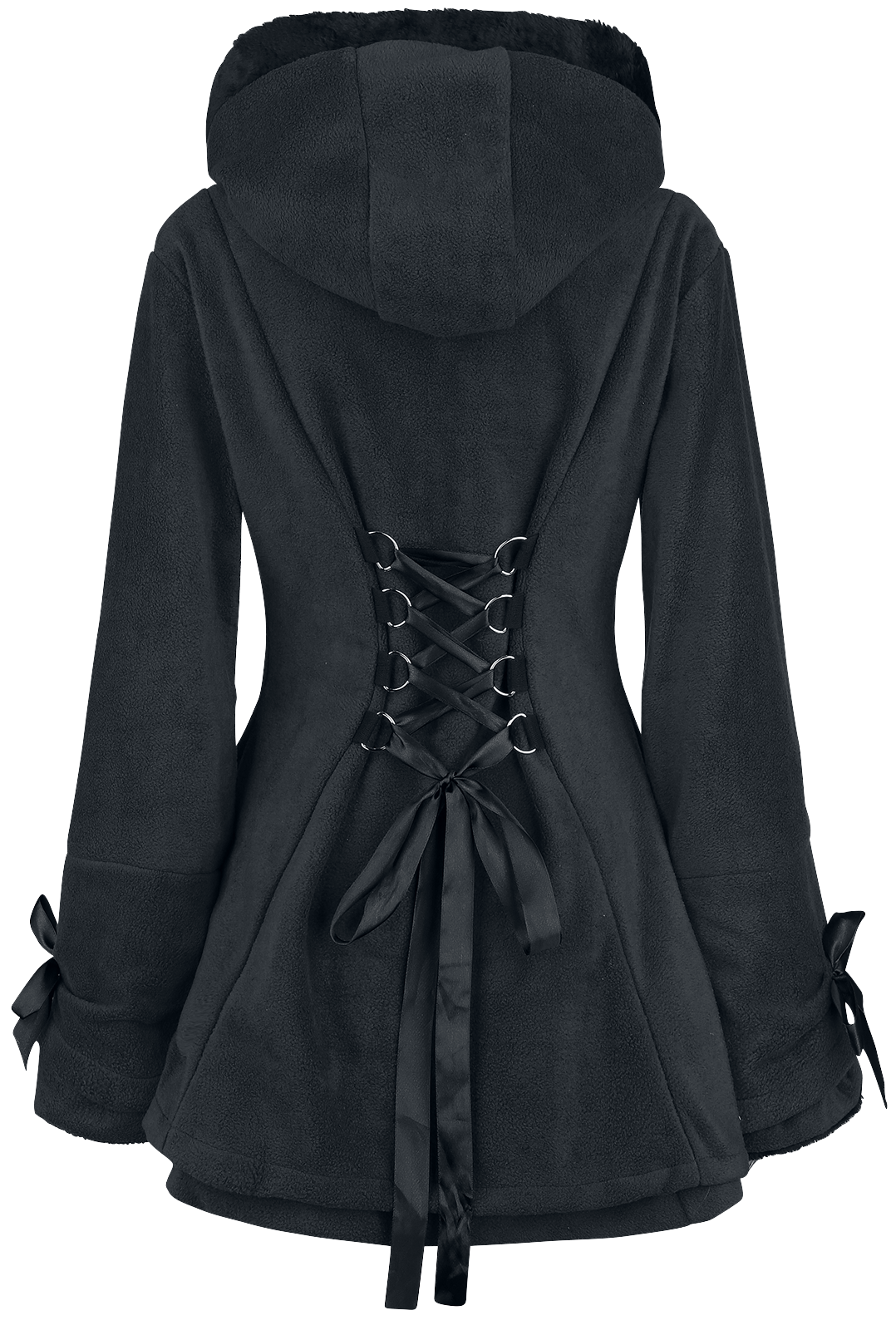 Manteau court  de Poizen Industries - Manteau Alison - XS à 5XL - pour Femme - noir - Poizen Industries - View 2