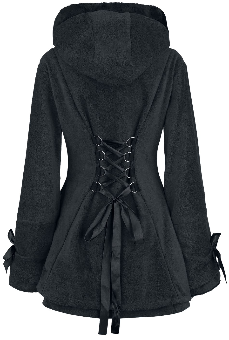 Manteau court  de Poizen Industries - Manteau Alison - XS à 5XL - pour Femme - noir - Poizen Industries - View 2
