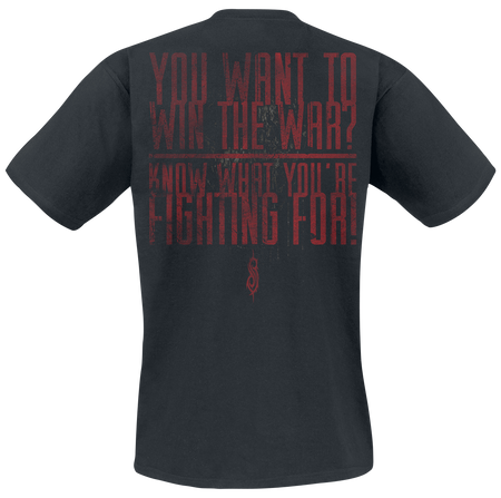 T-Shirt Manches courtes  de Slipknot - Win The War - S à XXL - pour Homme - noir - Slipknot - View 2