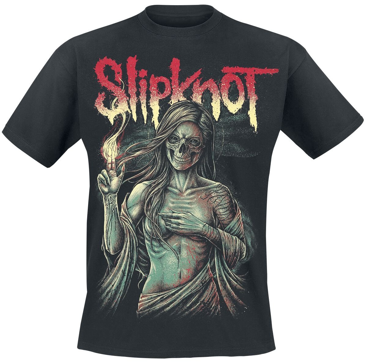 T-Shirt Manches courtes  de Slipknot - Burn Me Away - S à 5XL - pour Homme - noir - Slipknot