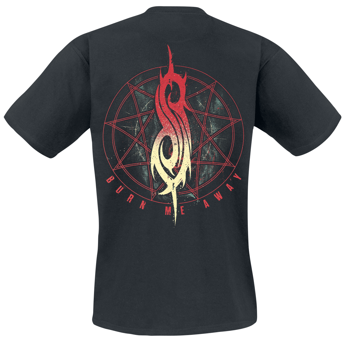 T-Shirt Manches courtes  de Slipknot - Burn Me Away - S à 5XL - pour Homme - noir - Slipknot - View 2