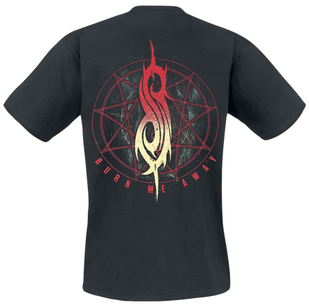 T-Shirt Manches courtes  de Slipknot - Burn Me Away - S à 5XL - pour Homme - noir - Slipknot - View 2